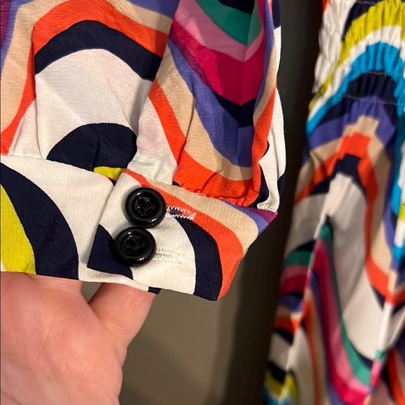 Kate Spade Zari Multicolor Wave Dress - Picture 6 of 8